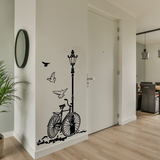 Wall Stickers: Bicycle and Lamp 4