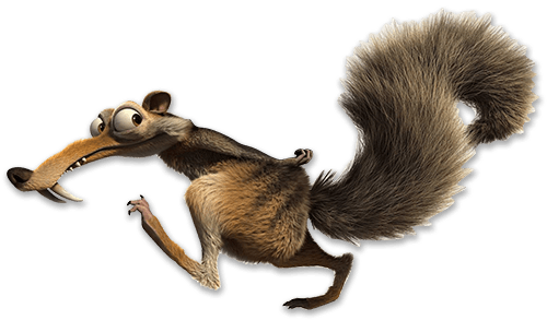 Car & Motorbike Stickers: Squirrel Scrat