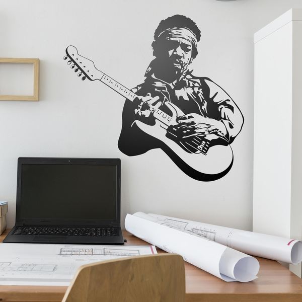 Wall Stickers: Jimi Hendrix