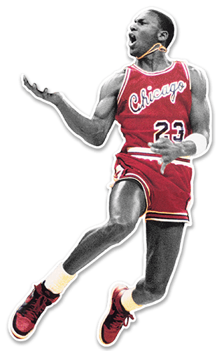 Car & Motorbike Stickers: Michael Jordan