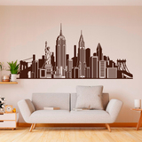 Wall Stickers: Skyline New York 2