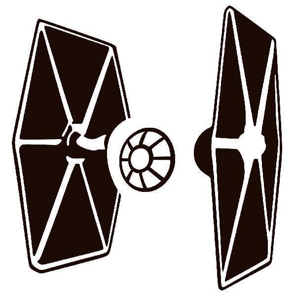 Car & Motorbike Stickers: TIE Fighter Star Wars
