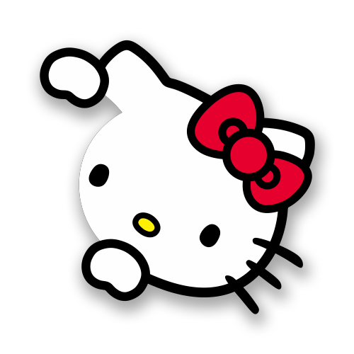 Car & Motorbike Stickers: Hello Kitty 2