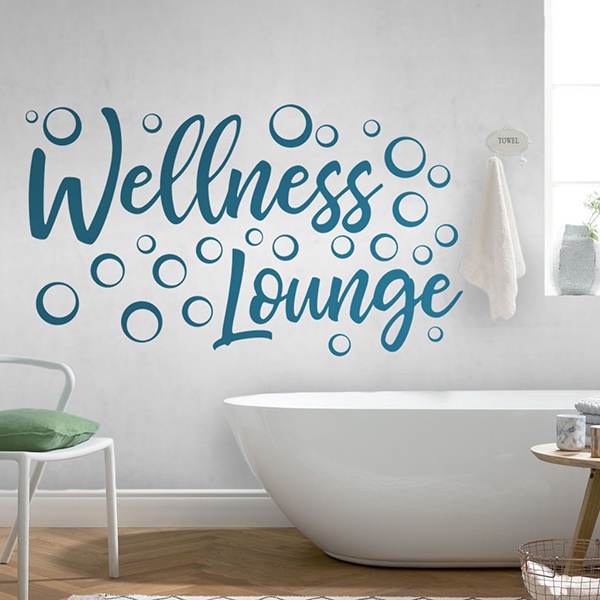 Wall Stickers: Wellness Lounge - english