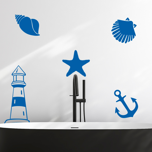 Wall Stickers: Marine symbols