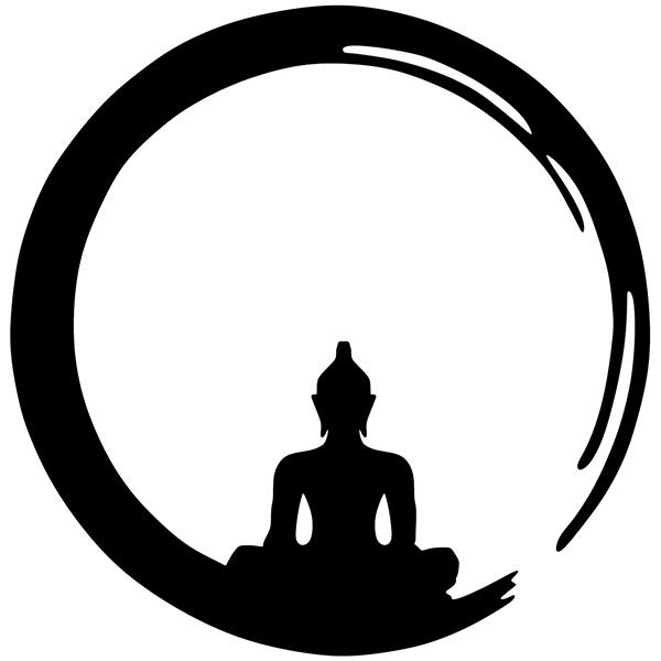Wall Stickers: Buddha in Enso