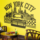 Wall Stickers: New York City icons 2
