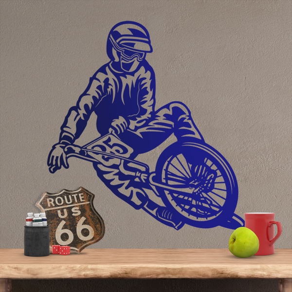 Wall Stickers: BMX Pirouette