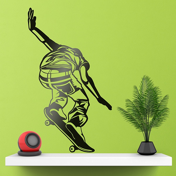 Wall Stickers: Skater falling