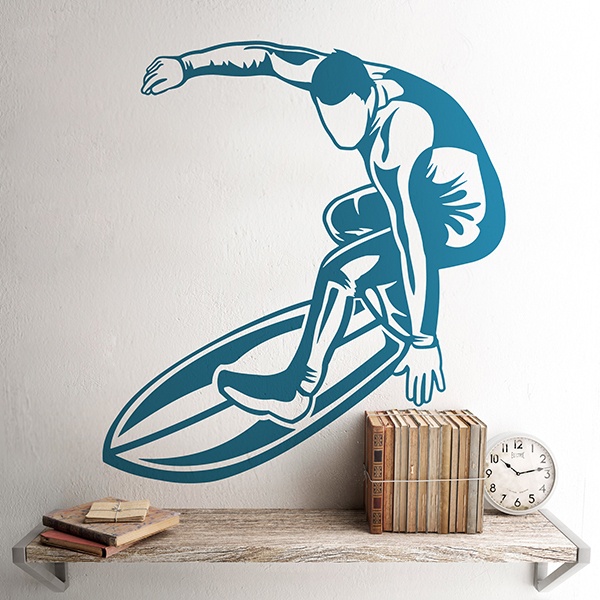 Wall Stickers: Surfer