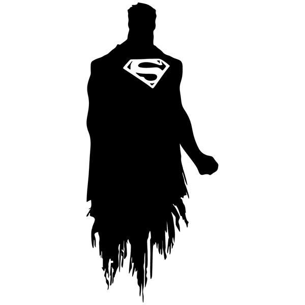 Wall Stickers: Superman silhouette
