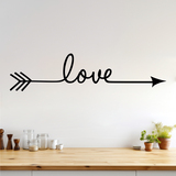 Wall Stickers: Arrow Love 4