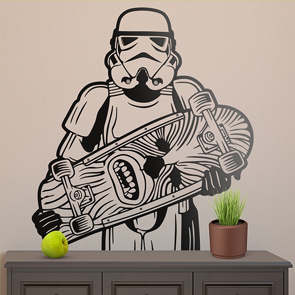 Wall Stickers: Soldier Imperial Skate