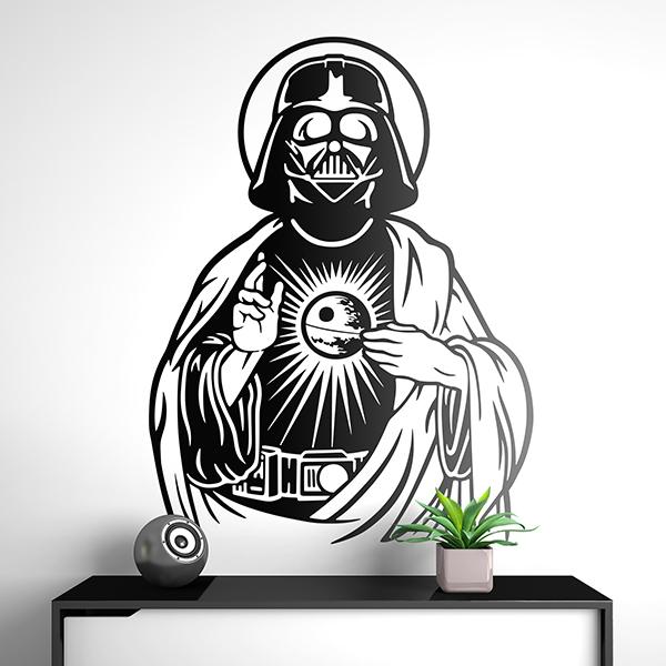 Wall Stickers: Darth Vader Sacred Heart