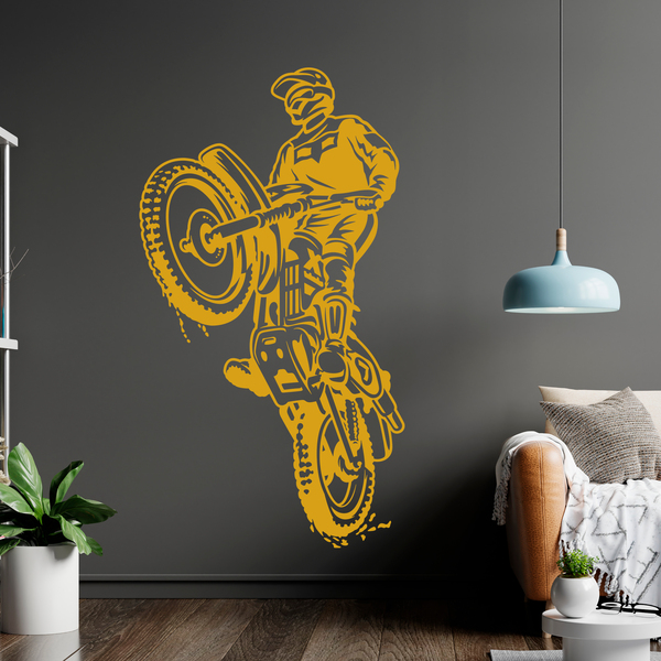Wall Stickers: Motocross Trial
