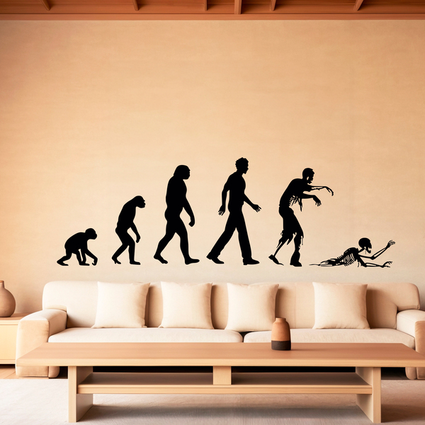 Wall Stickers: Evolution zombie