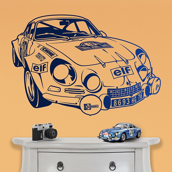 Wall Stickers: Renault Alpine A110