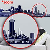 Wall Stickers: New Orleans Skyline 4