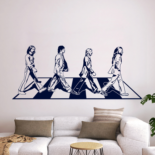 Wall Stickers: Beatles on Abbey Road