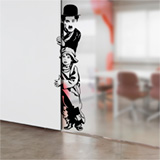 Wall Stickers: Chaplin The Kid 3