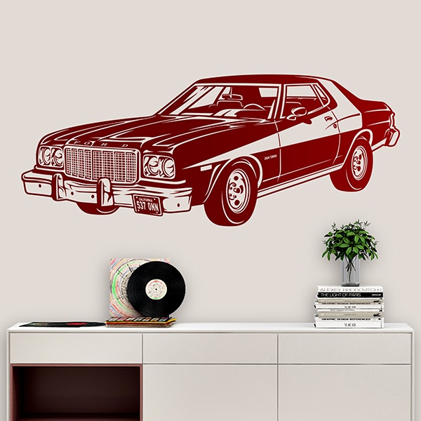 Wall Stickers: Ford Torino Starsky and Hutch