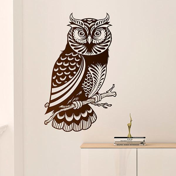 Wall Stickers: Owl Strigidae