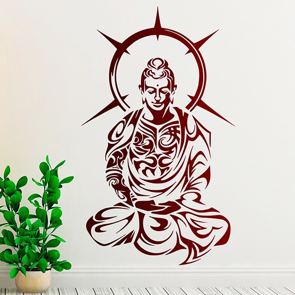 Wall Stickers: Tribalised Buddha