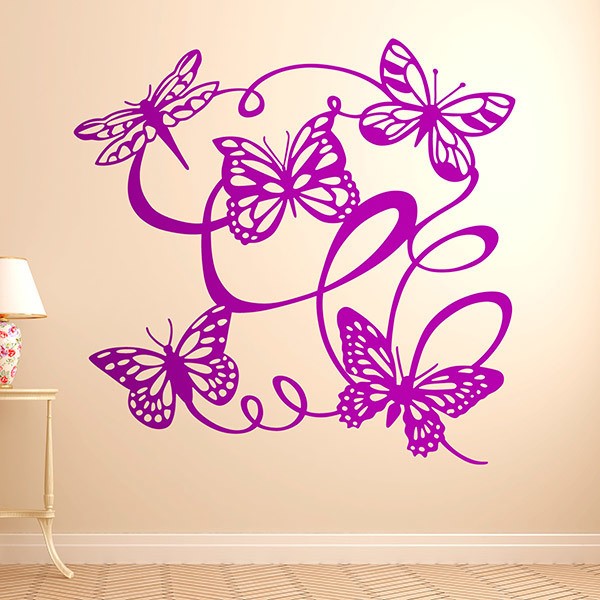 Wall Stickers: Butterflies fluttering