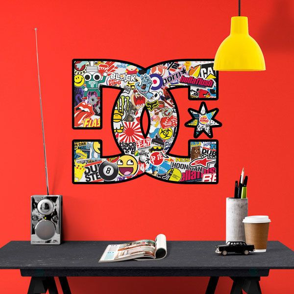Wall Stickers: DC logotypes