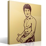 Wall Stickers: Bruce Lee 2