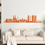 Wall Stickers: Barcelona Skyline 2