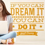 Wall Stickers: If you can dream it you can do it 2