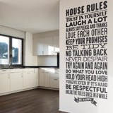 Wall Stickers: House Rules 2