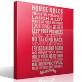 Wall Stickers: House Rules 3