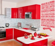 Wall Stickers: kitchen rules - Spanish 2