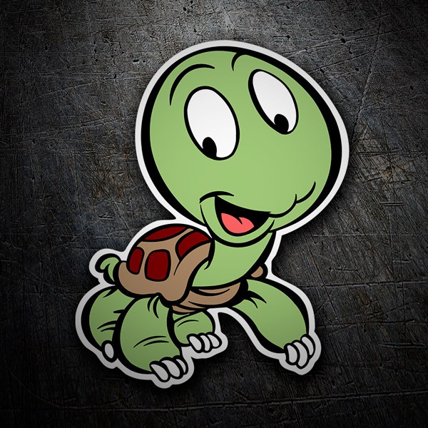 Car & Motorbike Stickers: Baby turtle