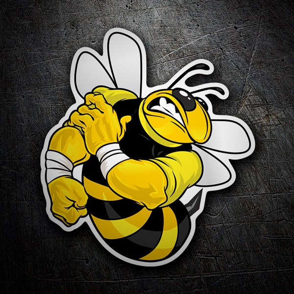 Car & Motorbike Stickers: Bee strong