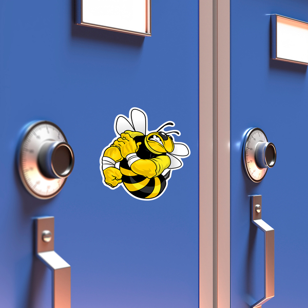 Car & Motorbike Stickers: Bee strong 3