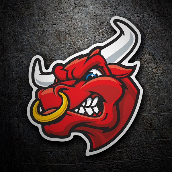 Car & Motorbike Stickers: Angry Bull