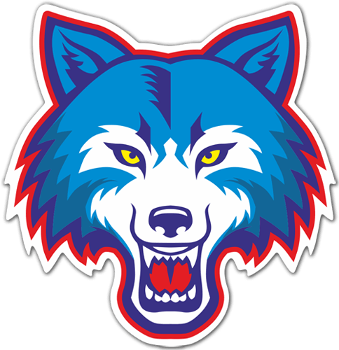 Car & Motorbike Stickers: Wild Wolf