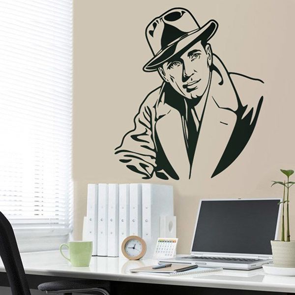 Wall Stickers: Humphrey Bogart
