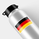 Car & Motorbike Stickers: Flag Germany 6