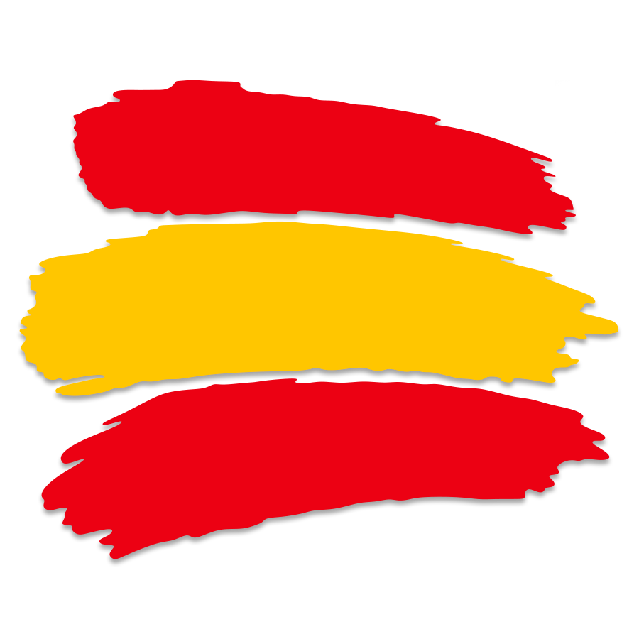 Car & Motorbike Stickers: Spain a strokes