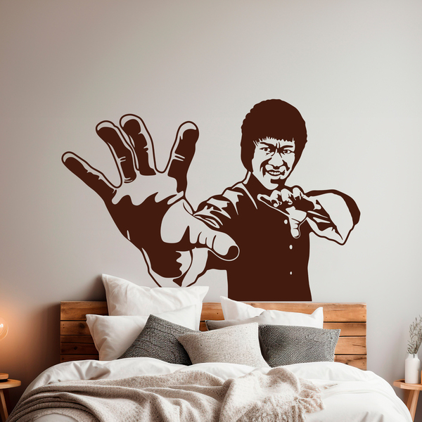 Wall Stickers: Bruce Lee Marcial