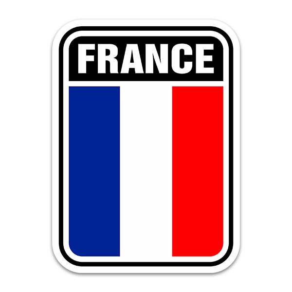 Car & Motorbike Stickers: France