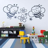 Stickers for Kids: Bee and flowers 3