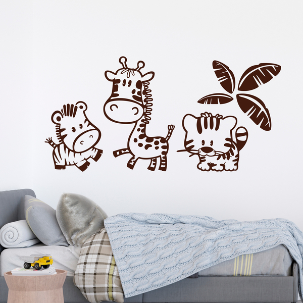 Stickers for Kids: Jungle animals