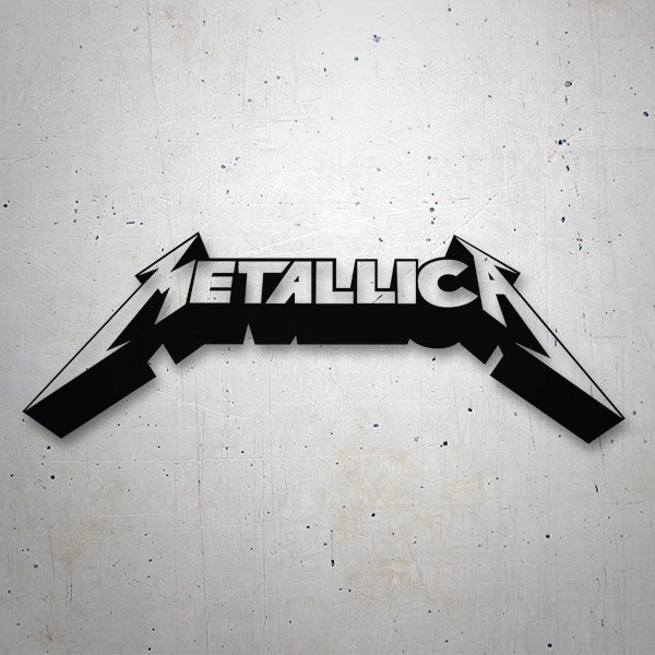 Car & Motorbike Stickers: Metallica 3D