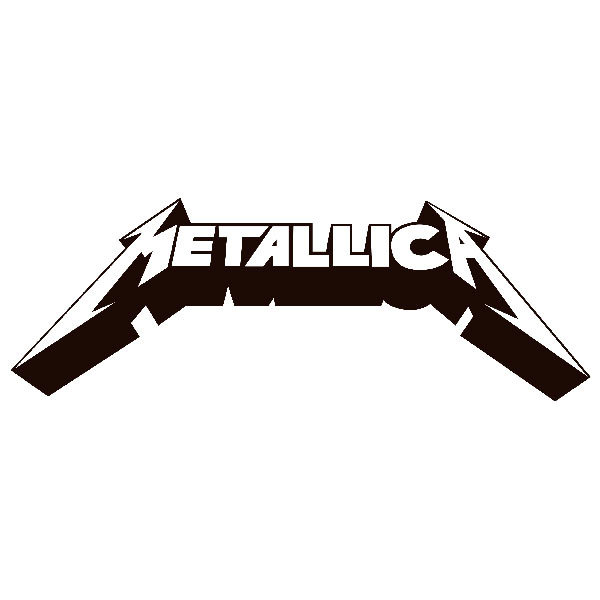 Car & Motorbike Stickers: Metallica 3D
