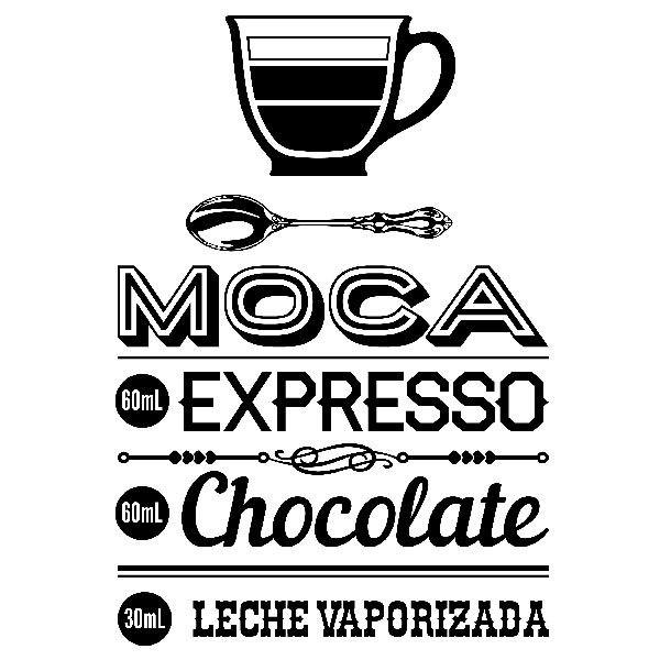 Wall Stickers: Café Moca
